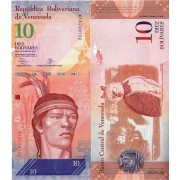 Венесуэла бона (090d) 10 боливар 2013 Венесуэла бона (090d) 10 боливар 2013