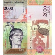 Венесуэла бона (096b) 2000 боливар 2016 Венесуэла бона (096b) 2000 боливар 2016
