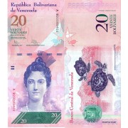 Венесуэла бона (091g) 20 боливар 2014 Венесуэла бона (091g) 20 боливар 2014