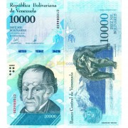 Венесуэла бона (098b) 10000 боливар 2017 Венесуэла бона (098b) 10000 боливар 2017