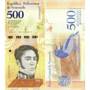 Венесуэла бона (108b) 2018 500 суверенных боливаров Венесуэла бона (108b) 2018 500 суверенных боливаров