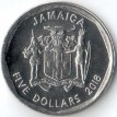 Ямайка 2018 5 долларов Норман Мэнли