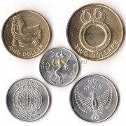 Соломоновы острова 2012 набор 5 монет