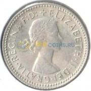 Австралия 1962 6 пенсов (серебро)