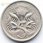 Австралия 2006 5 центов Короткоклювая ехидна