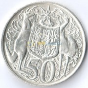 Австралия 1966 50 центов (серебро)