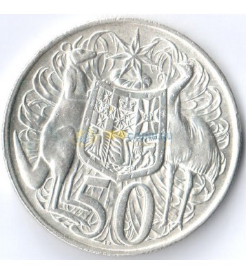 Австралия 1966 50 центов (серебро)