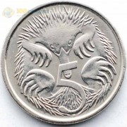 Австралия 1999-2018 5 центов Короткоклювая ехидна