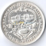 Австралия 1927 1 флорин (серебро)