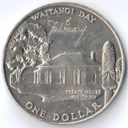 Новая Зеландия 1977 1 доллар Новая Зеландия 1977 1 доллар