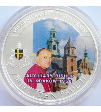 Палау 2010 1 доллар Епископ Иоанн Павел II