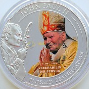 Палау 2011 1 доллар Беатификация Павла II Палау 2011 1 доллар Беатификация Павла II
