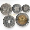 Папуа - Новая Гвинея 2005-2010 набор 5 монет