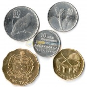 Самоа 2011 набор 5 монет Самоа 2011 набор 5 монет