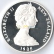 Новая Зеландия 1985 1 доллар Черный ходулочник (серебро)