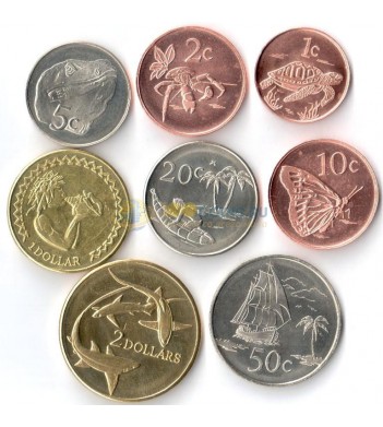 Токелау 2017 набор 8 монет Животные