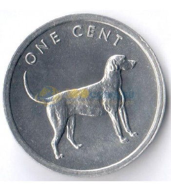 Острова Кука 2003 1 цент Собака