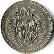 Новая Зеландия 1967 1 доллар Новая Зеландия 1967 1 доллар