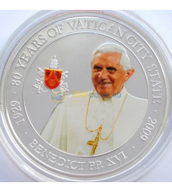 Палау 2009 1 доллар Папа Бенедикт XVI