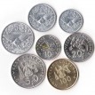 Новая Каледония 2008-2012 набор 7 монет