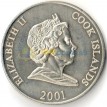 Острова Кука 2001 1 доллар Олимпийские игры