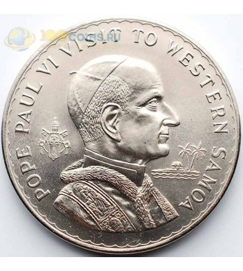 Самоа 1970 1 тала Папа Павел VI