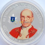 Палау 2009 1 доллар Папа Пий XII Палау 2009 1 доллар Папа Пий XII