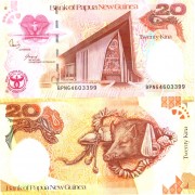 Папуа - Новая Гвинея бона 20 кина 2008