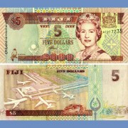 Фиджи бона 5 долларов 2002 Фиджи бона 5 долларов 2002