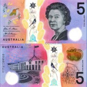 Австралия бона 5 долларов 2016