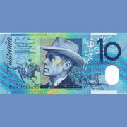 Австралия бона 10 долларов 2015