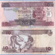 Соломоновы острова бона 10 долларов 2009