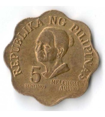 Филиппины 1976 5 сентимо