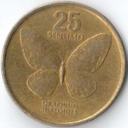 Филиппины 1989 25 сентимо