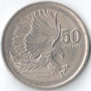 Филиппины 1989 50 сентимо Филиппины 1989 50 сентимо