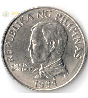Филиппины 1991-1994 2 песо Андрес Бонифасио