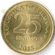 Филиппины 2003-2017 25 сентимо Филиппины 2003-2017 25 сентимо