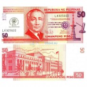 Филиппины бона 50 песо 2013 (юбилейная 216)