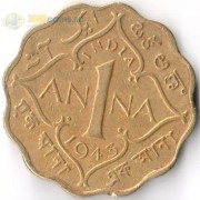 Индия 1943 1 анна