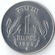 Индия 1998 1 рупия