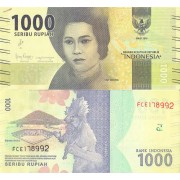 Индонезия бона (154) 1000 рупий 2021 Индонезия бона (154) 1000 рупий 2021