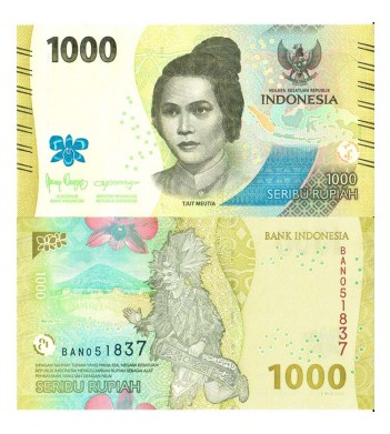 Индонезия бона 1000 рупий 2022