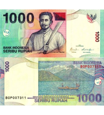 Индонезия бона 1000 рупий 2009
