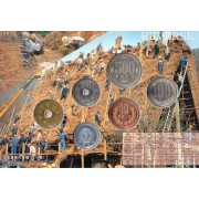 Япония 1996 набор 6 монет (буклет)