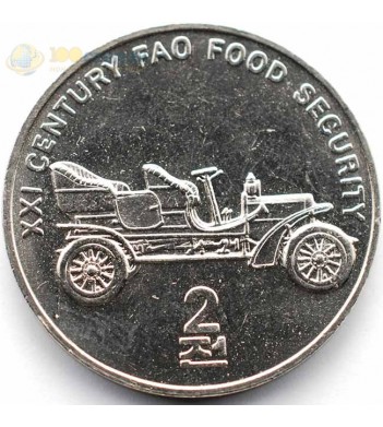Северная Корея 2002 2 чона Автомобиль ФАО