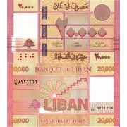 Ливан бона (093c) 20000 ливров 2019 Ливан бона (093c) 20000 ливров 2019