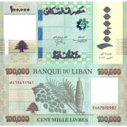 Ливан бона (105) 100000 ливров 2023