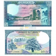 Ливан бона (066) 100 ливров 1988 Ливан бона (066) 100 ливров 1988