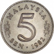 Малайзия 1982 5 сен