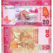 Шри-Ланка бона (123) 20 рупий 2020